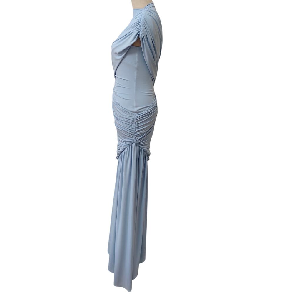 DE LA VALI ravenna mini dress In Blue US 6 - Picture 9 of 9